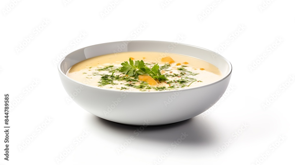 bowl of soup with rice bowl of soup with rice