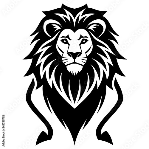 Wallpaper Mural Lion head logo icon line art vector illustration Torontodigital.ca