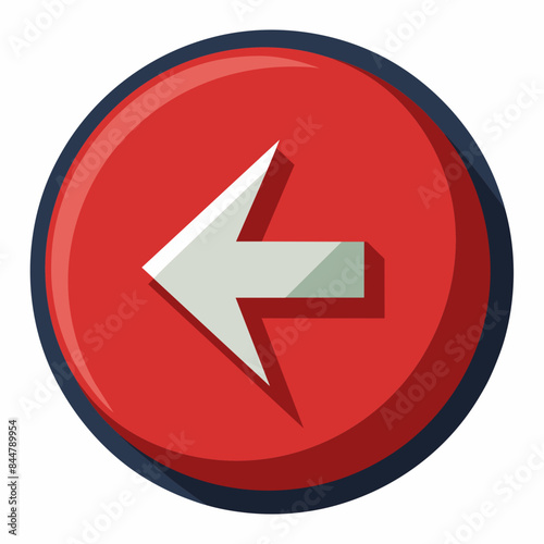 Free Download Arrow button icon vector illustration - GFXLoad