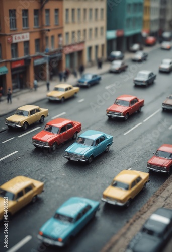 Miniature Wonders: Toy Cars and Figurines Mimicking Reality