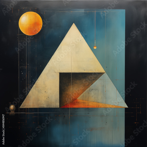 幾何学模様と宇宙の調和
Harmony of geometric patterns and the universe