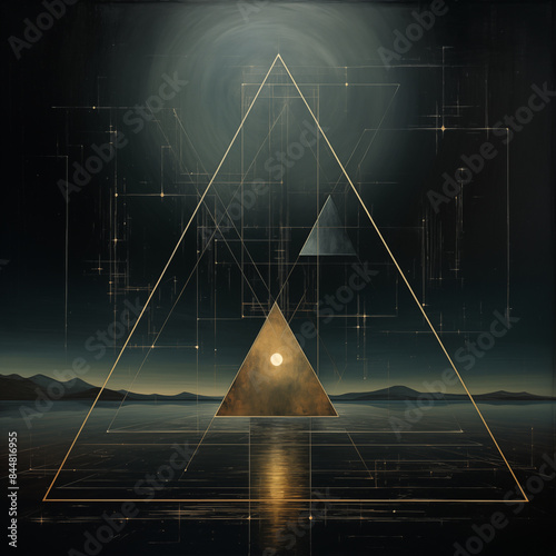 静寂な夜と宇宙の神秘
Silent night and the mysteries of the universe