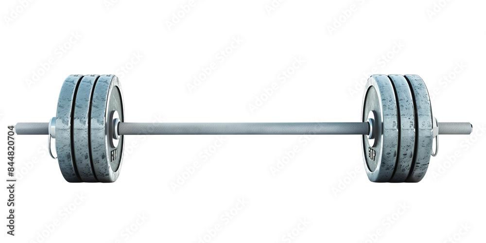 Heavy Barbell with Weight Plates Heavy Barbell with Weight Plates