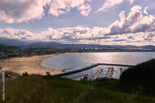 Wallpaper Mural Village of Laredo from the heights on a summer's day Torontodigital.ca