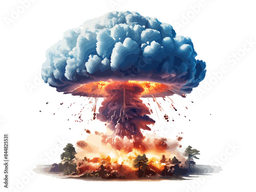 xplosion of fire on a white background, 爆発の写真, വെളുത്ത പശ്ചാത്തലത്തിൽ തീയുടെ സ്ഫോടനം, вибух вогню на білому тлі, цагаан дэвсгэр дээр галын дэлбэрэлт