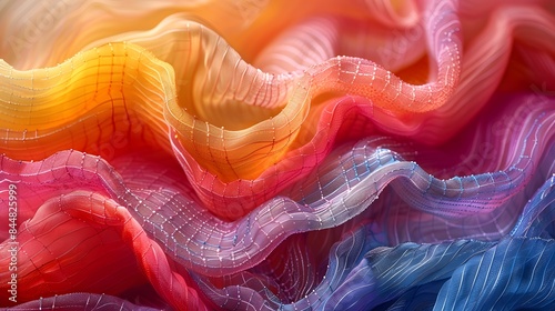 Modern art, In an outrageous experiment, scientists develop a new type of fiber with extraordinary strength and flexibility, opening up possibilities for revolutionary applications in everything from