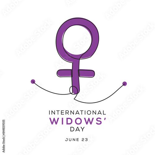 International Widows’ Day, held on 23 June.