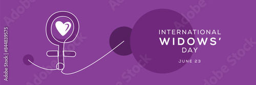 International Widows’ Day, held on 23 June.