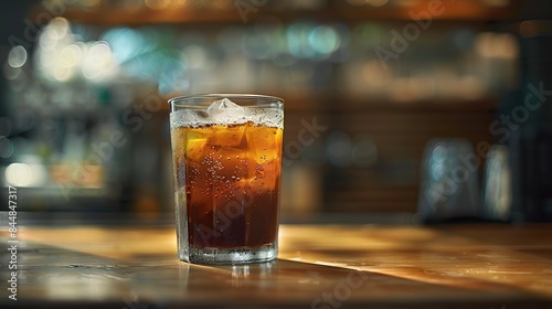 Photo of Americano Coffee Drinks on Wooden TablesPhoto of Americano Coffee Drinks on Wooden TablesDescription: A photo of americano coffee drinks each placed on wooden tables in warm, inviting 
