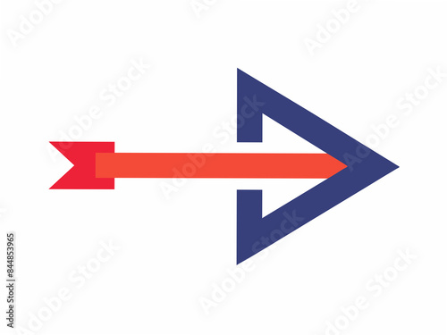 Free Download An arrow with a double line, pointing left - GFXLoad