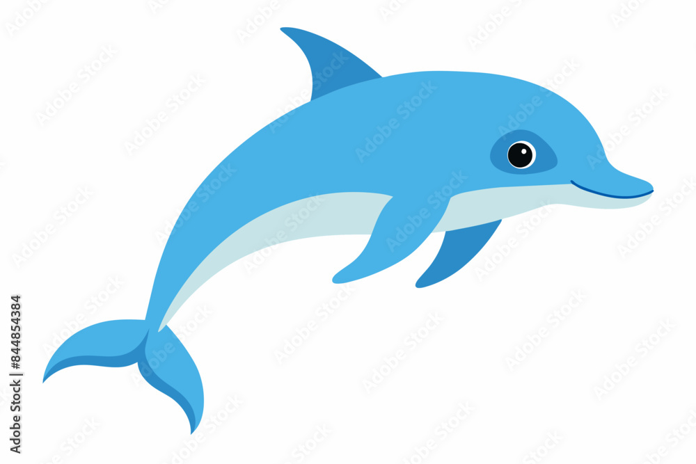 dolphin fish vector illustration dolphin fish vector illustration