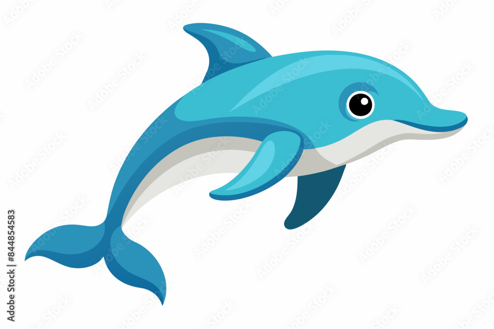 dolphin fish vector illustration dolphin fish vector illustration