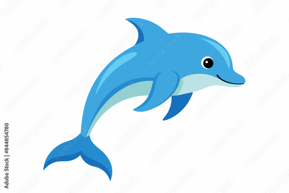 dolphin fish vector illustration dolphin fish vector illustration