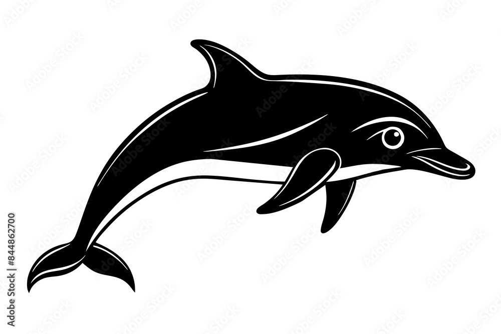dolphin fish vector illustration dolphin fish vector illustration