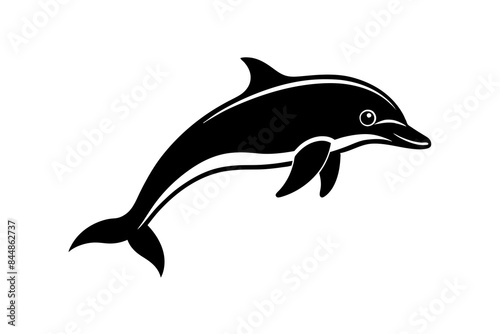 dolphin fish vector illustration