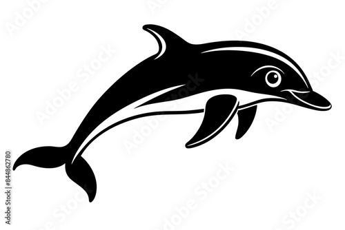 dolphin fish vector illustration