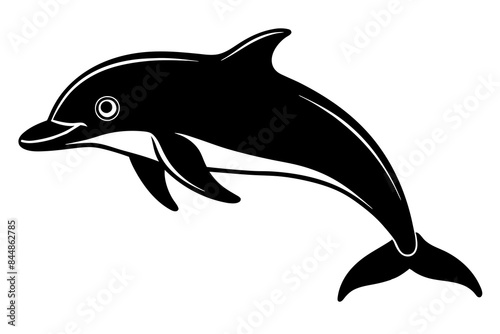 dolphin fish vector illustration