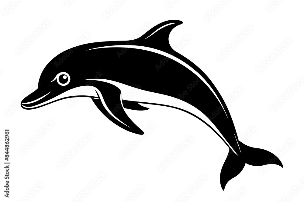 dolphin fish vector illustration dolphin fish vector illustration