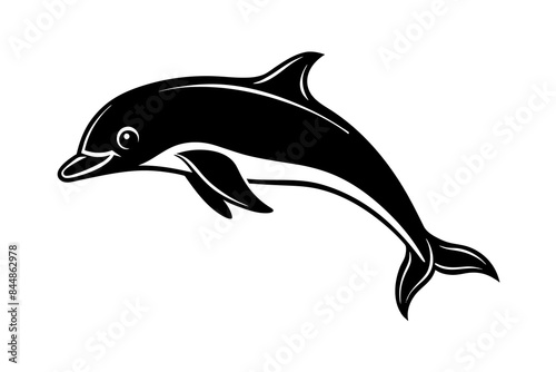 dolphin fish vector illustration