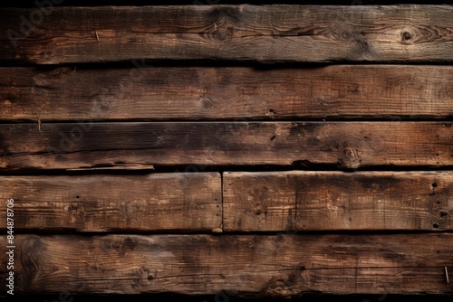 Abstract wooden background from old boards, space for text