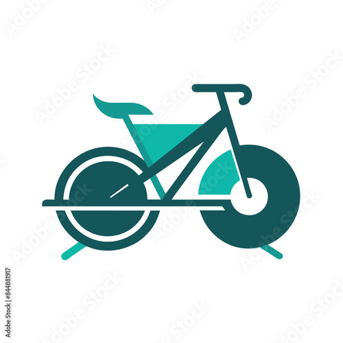 A digital illustration of a mans face, featuring a prominent beard and intense expression, Spin bike and rowing machine pairing
