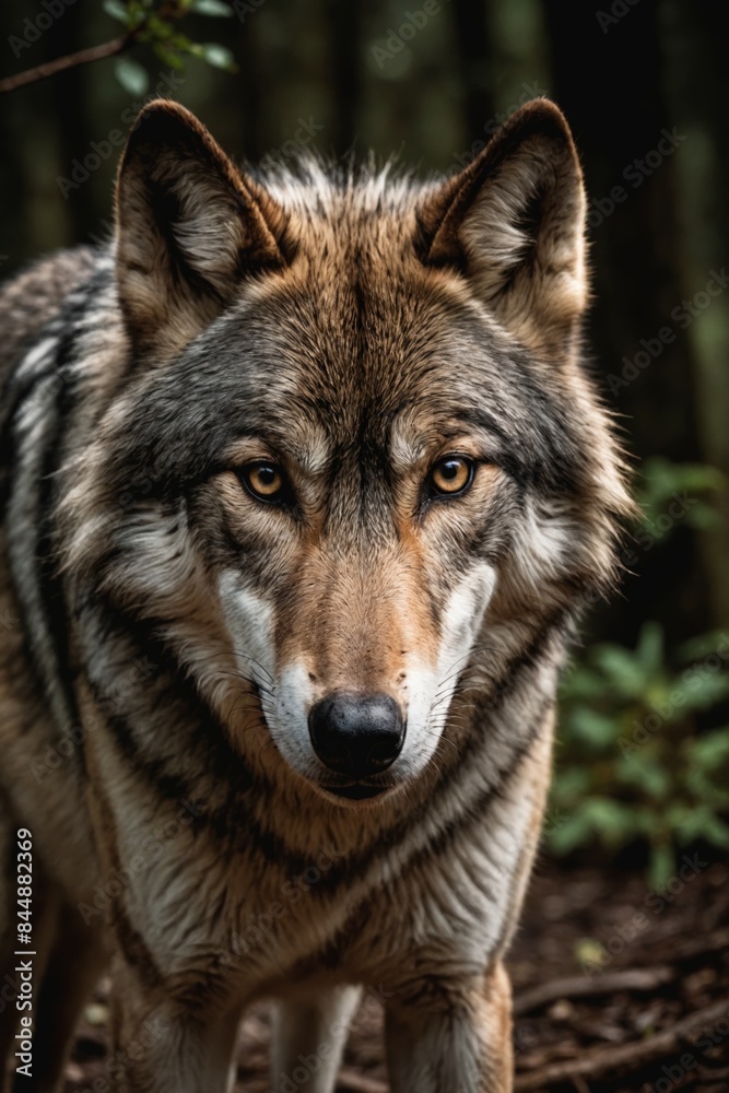 Mysteries of the Forest: Capturing the Essence of a Wolf