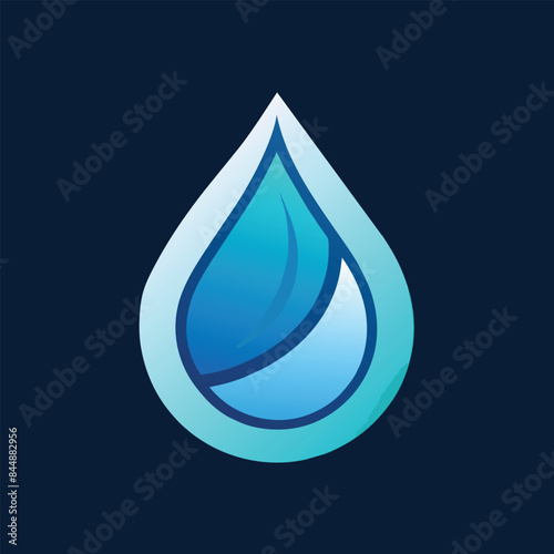 A minimalist illustration of a red weight bench with a barbell and weights, Water droplet icon in a modern minimalist style