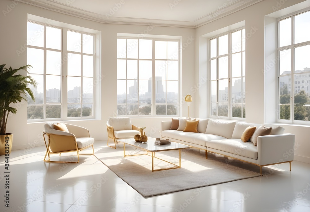 white and gold theme modern interior white and gold theme modern interior