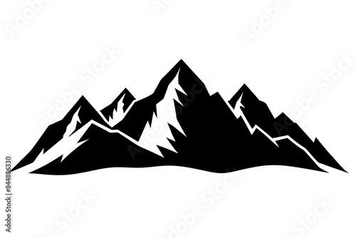 mountain vector illustration