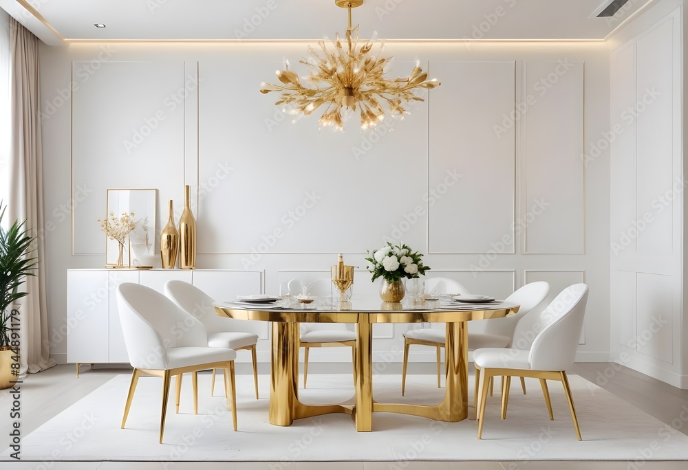 white and gold theme modern interior white and gold theme modern interior