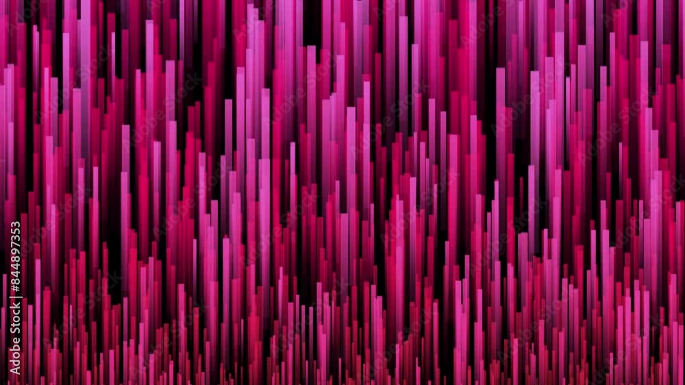 Abstract animated background with vertical moving red lines and noise grain effect, concepts, ideas, 4k Abstract animated background with vertical moving red lines and noise grain effect, concepts, ideas, 4k