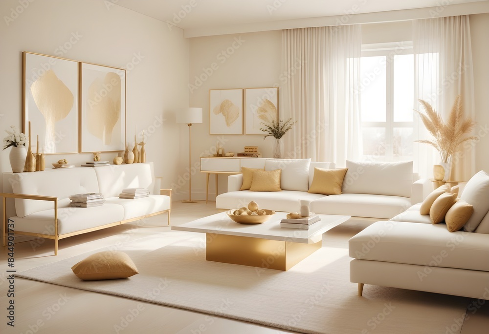 white and gold theme modern interior white and gold theme modern interior