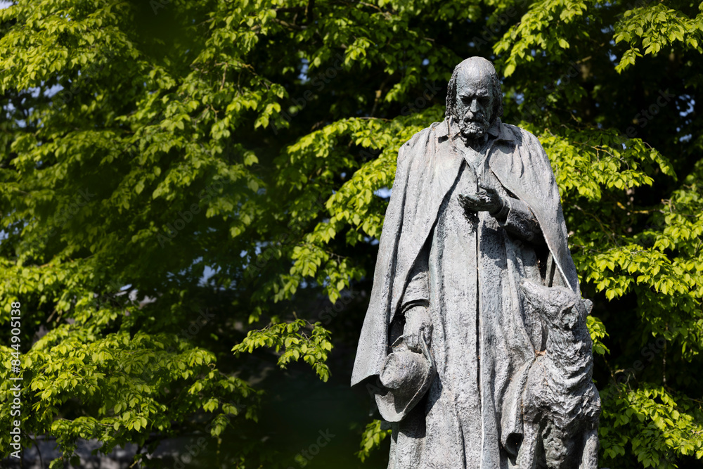 Statue and Monument to Poet Laureate Lord Alfred Tennyson Statue and Monument to Poet Laureate Lord Alfred Tennyson