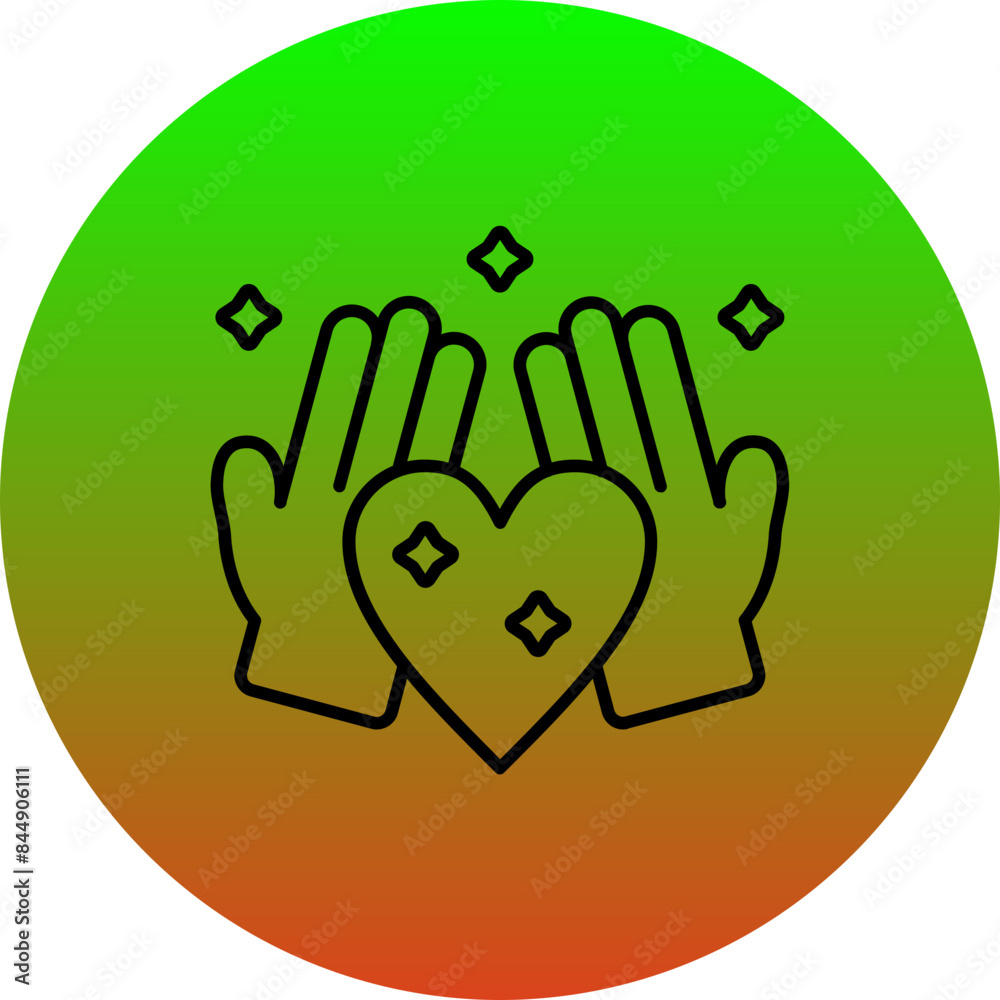 Obraz premium Love Icon