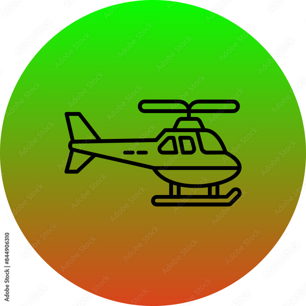Helicopter Icon Helicopter Icon