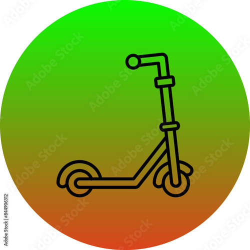 Kick Scooter Icon