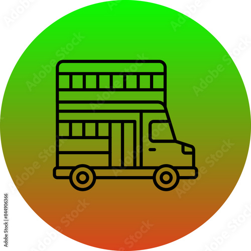 Double Decker Icon