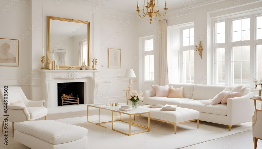 white and gold theme modern interior white and gold theme modern interior