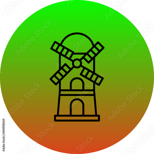Windmill Icon © Maan Icons