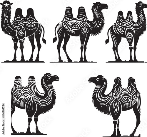 camel cartoon vector