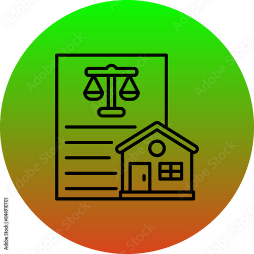 Property Law Icon