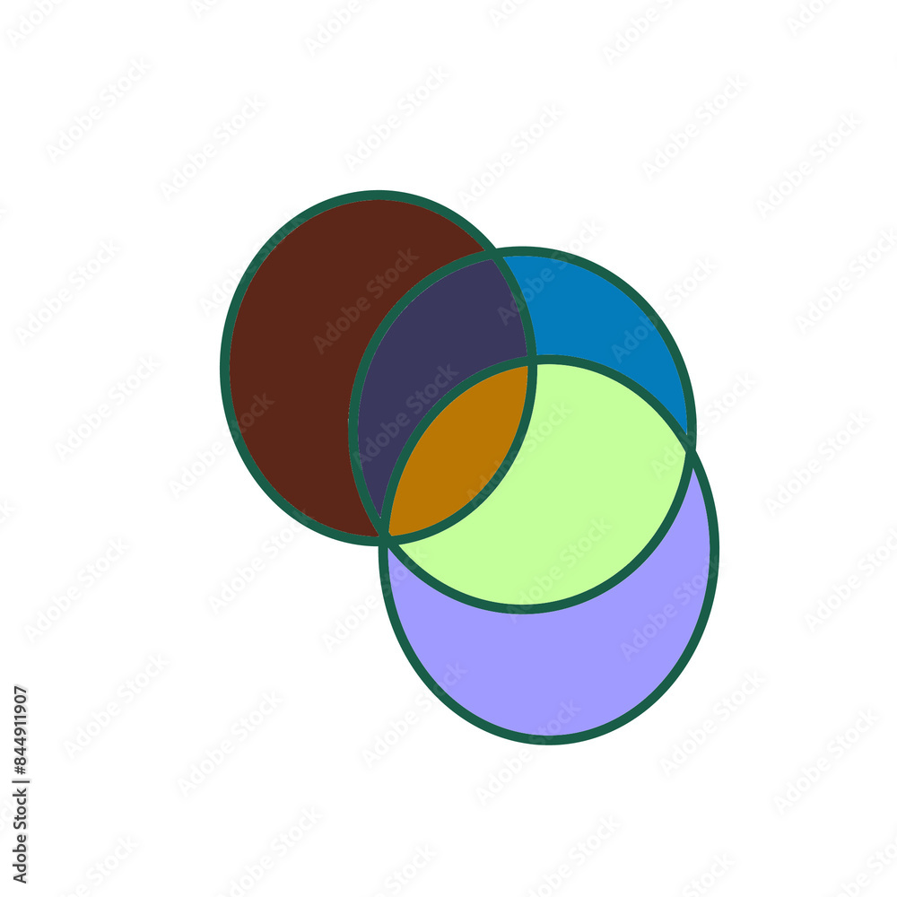 plastic ball venn diagram circles abstract colourful plastic ball venn diagram circles abstract colourful