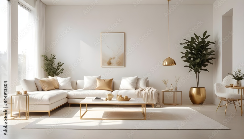 white and gold theme modern interior white and gold theme modern interior