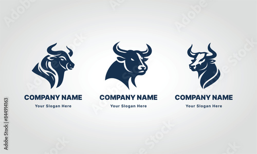 Powerful Bull Logo Vector for Your Brand