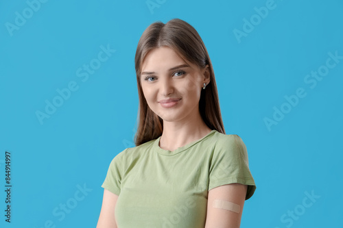 Beautiful young woman with ...