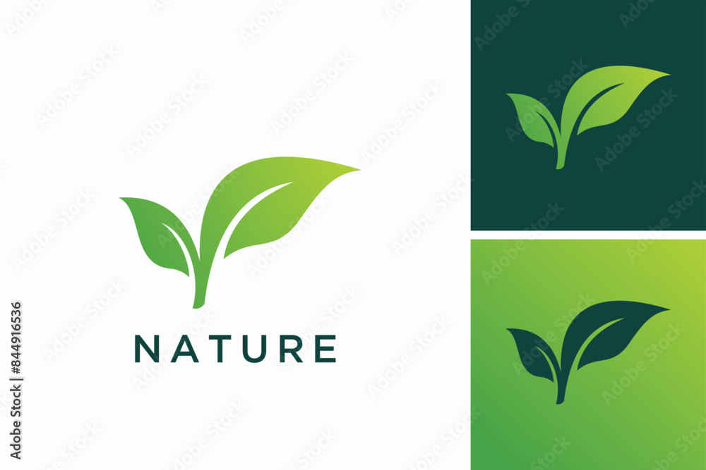 Leaf ecology nature element icon vector logo design inspiration Leaf ecology nature element icon vector logo design inspiration