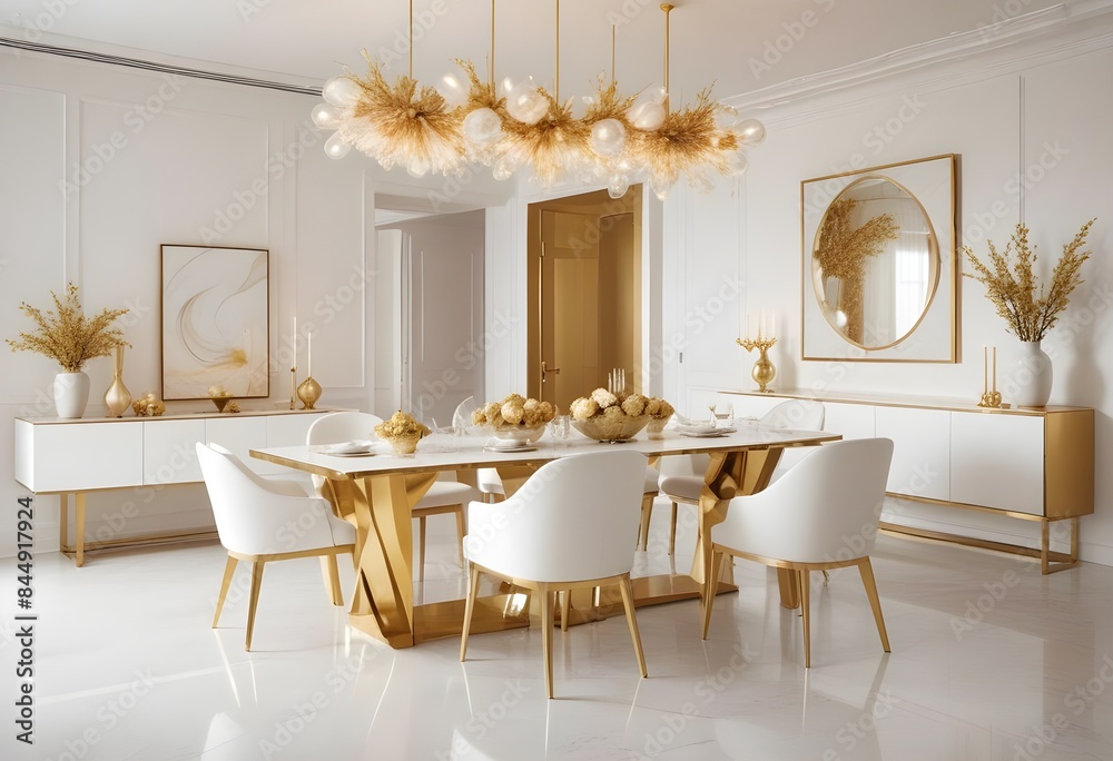 white and gold theme modern interior white and gold theme modern interior
