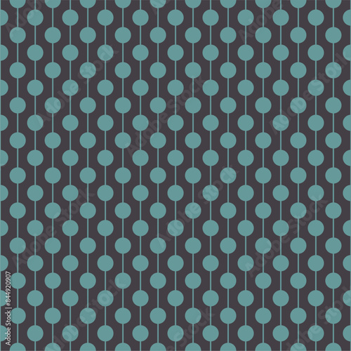 Seamless glamour print pattern with beads jewelry art decor wallpaper for textile, package, paper	