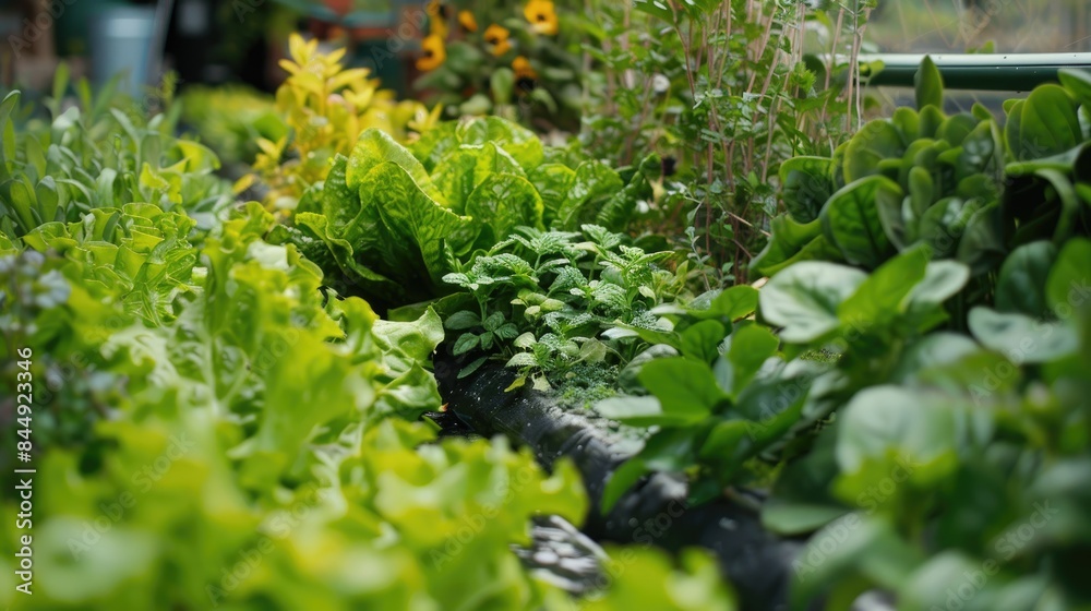 Organic Herbs and Vegetables Grown with Aquaponics and Hydroponics Organic Herbs and Vegetables Grown with Aquaponics and Hydroponics