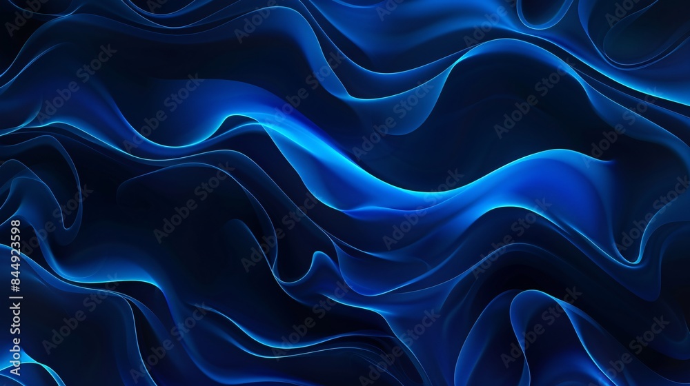 Abstract Blue Wave Background Abstract Blue Wave Background